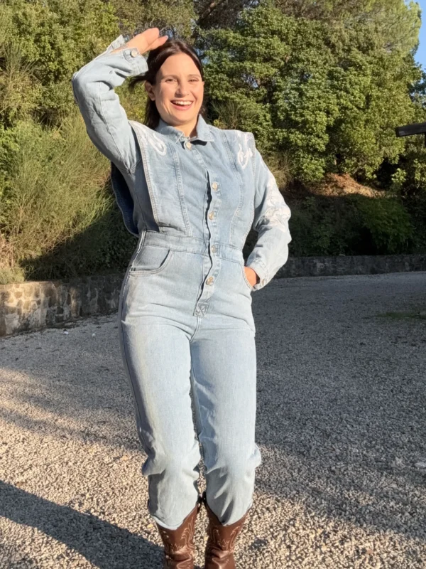 Tuta in jeans