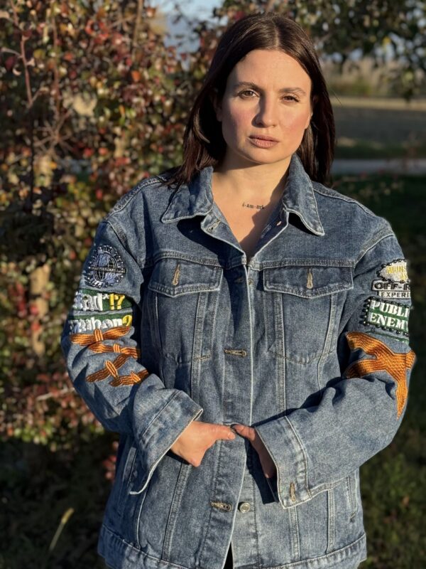 Giacca di Jeans Inchiostro